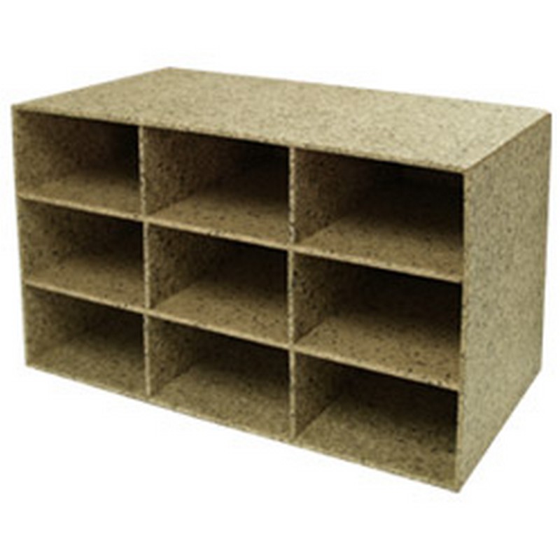 ชั้นวางของ 9 ช่อง ลายจุกก๊อก